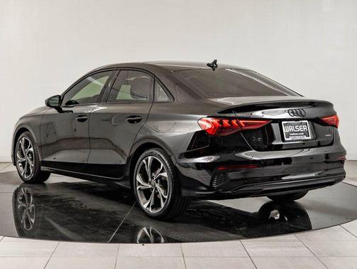 Brilliant Black 2023 Audi A3 Premium