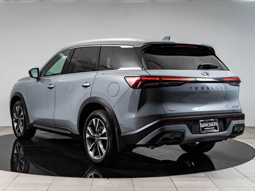 Gray 2025 INFINITI QX60 Luxe