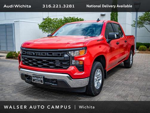Red Hot 2025 Chevrolet Silverado 1500 WT
