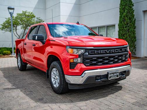 Red Hot 2025 Chevrolet Silverado 1500 WT