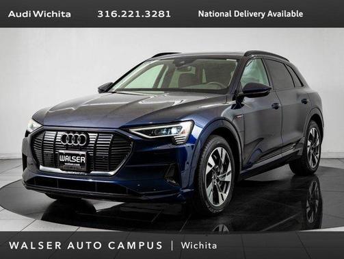 Blue Metallic 2021 Audi e-tron Premium