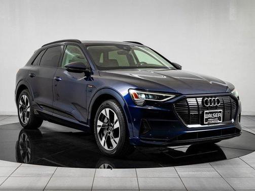 Blue Metallic 2021 Audi e-tron Premium