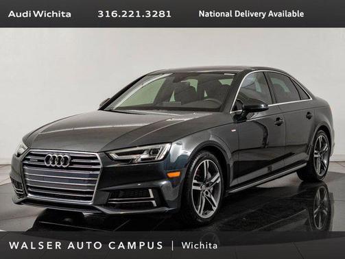 Gray Metallic 2018 Audi A4 2.0T Premium Plus