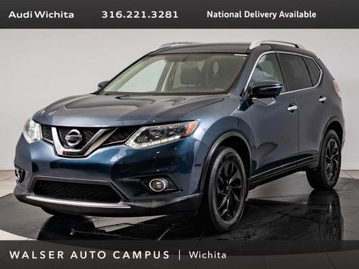 Arctic Blue Metallic 2015 Nissan Rogue SL