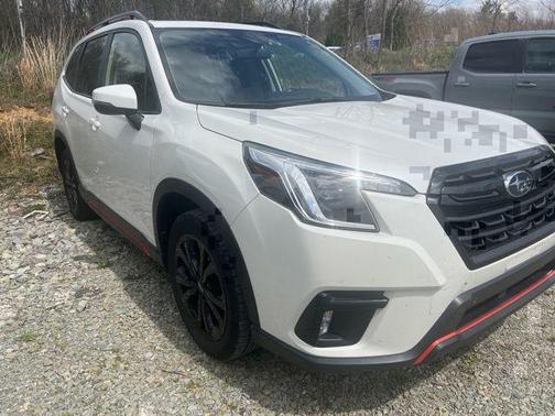 Crystal White Pearl 2023 Subaru Forester Sport