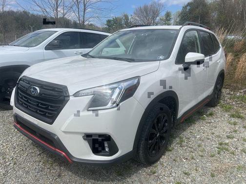 Crystal White Pearl 2023 Subaru Forester Sport