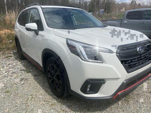 Crystal White Pearl 2023 Subaru Forester Sport