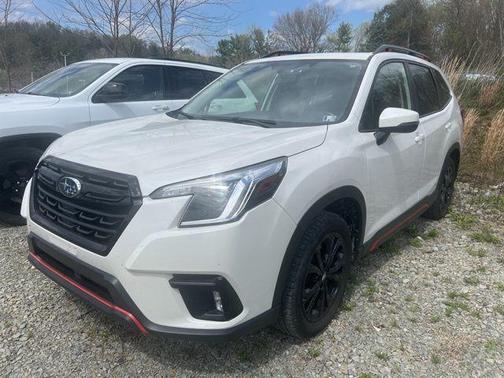 Crystal White Pearl 2023 Subaru Forester Sport