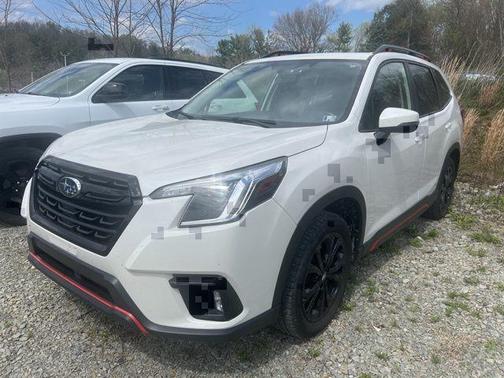 Crystal White Pearl 2023 Subaru Forester Sport
