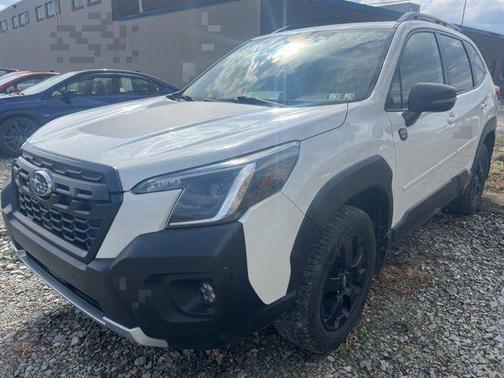 Crystal White Pearl 2023 Subaru Forester Wilderness