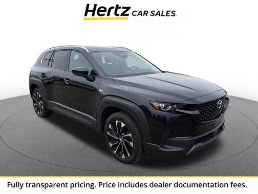 Jet Black Mica 2025 Mazda CX-50 Hybrid Premium Plus Package