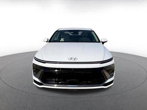 White 2025 Hyundai SONATA Hybrid SEL