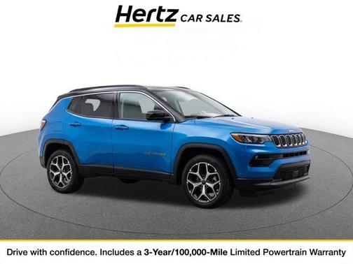 Hydro Blue Pearlcoat 2025 Jeep Compass Limited
