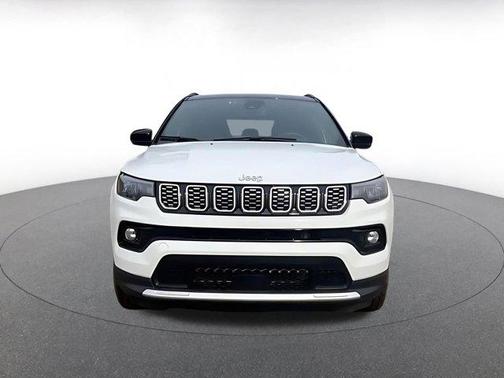 Bright White Clearcoat 2025 Jeep Compass Limited