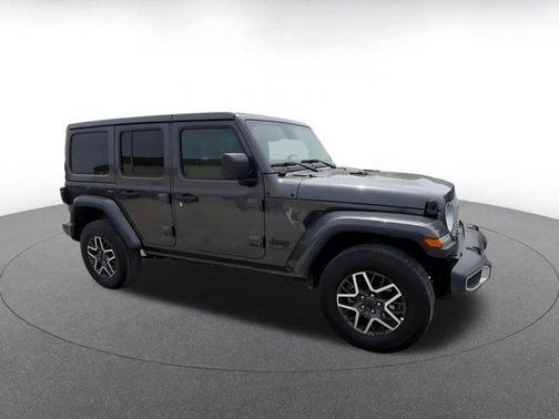 Granite Crystal Clearcoat Metallic 2025 Jeep Wrangler Sahara