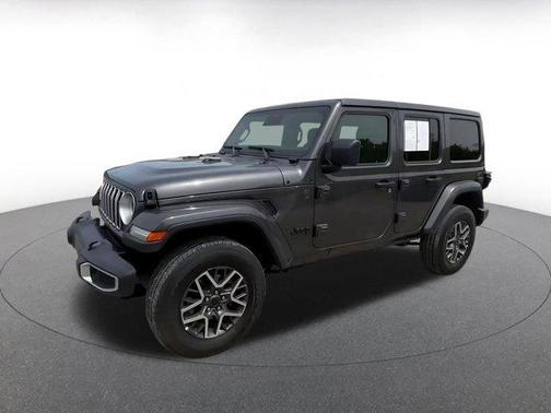 Granite Crystal Clearcoat Metallic 2025 Jeep Wrangler Sahara