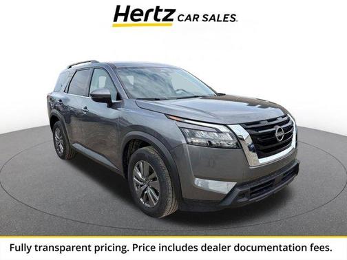 Gun Metallic 2025 Nissan Pathfinder SV