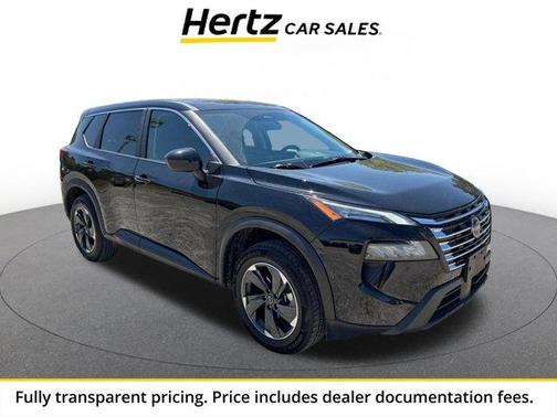 Black 2025 Nissan Rogue SV