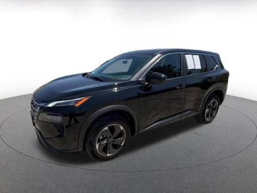 Black 2025 Nissan Rogue SV
