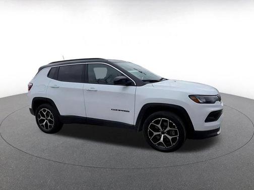 Bright White Clearcoat 2025 Jeep Compass Limited