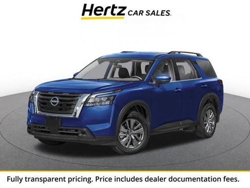 Deep Ocean Blue 2025 Nissan Pathfinder SV