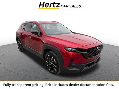 Soul Red Crystal Metallic 2025 Mazda CX-50 Hybrid Premium Plus Package