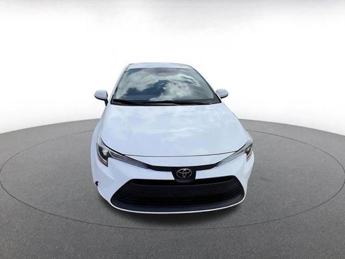 White 2025 Toyota Corolla LE