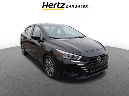 Black 2025 Nissan Versa 1.6 SV