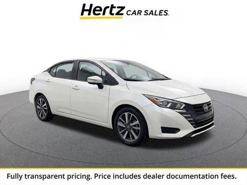 Aspen White 2025 Nissan Versa 1.6 SV