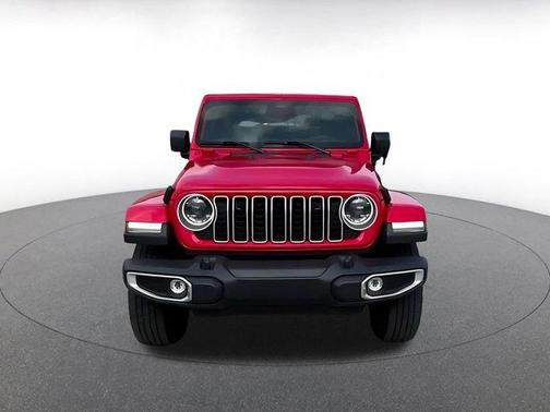 Firecracker Red Clearcoat 2025 Jeep Wrangler Sahara