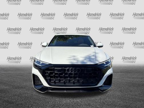 Carrara White 2025 Audi Q8 55 Premium