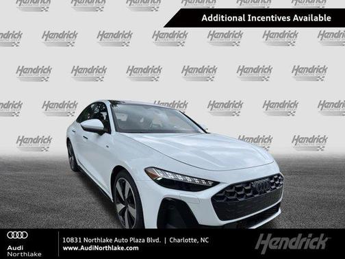 Glacier White Metallic 2026 Audi A5 Premium Plus TFSI quattro S tronic