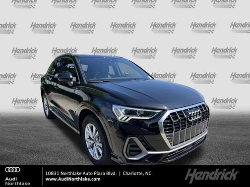 Mythos Black Metallic 2023 Audi Q3 45 S line Premium Plus