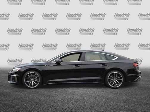 Mythos Black Metallic 2021 Audi A5 Sportback 45 S Line Premium Plus