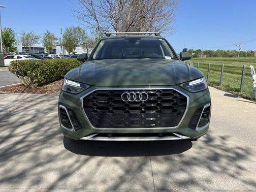 District Green Metallic 2023 Audi Q5 45 S line Premium