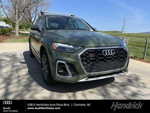 District Green Metallic 2023 Audi Q5 45 S line Premium