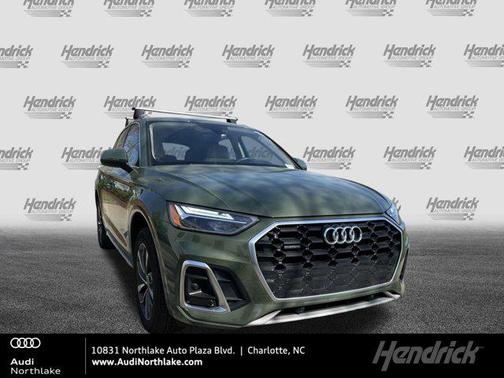District Green Metallic 2023 Audi Q5 45 S line Premium