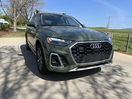District Green Metallic 2023 Audi Q5 45 S line Premium