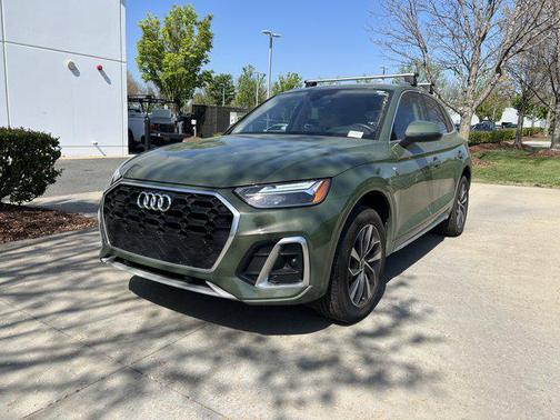 District Green Metallic 2023 Audi Q5 45 S line Premium