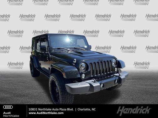 Black Clearcoat 2015 Jeep Wrangler Unlimited Altitude