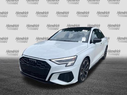Glacier White Metallic 2024 Audi S3 Premium Plus TFSI quattro S tronic