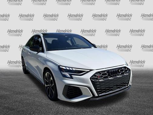 Glacier White Metallic 2024 Audi S3 Premium Plus TFSI quattro S tronic