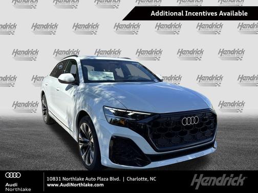 Glacier White Metallic 2027 Audi Q8 55 Premium Plus