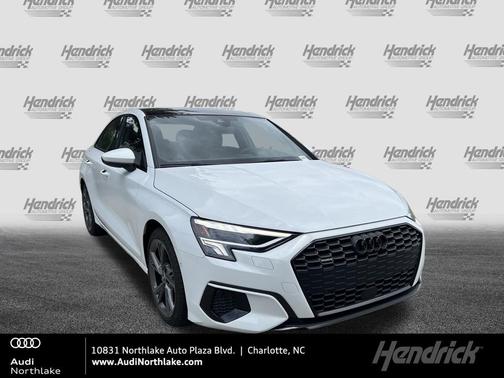 Glacier White Metallic 2024 Audi A3 Premium