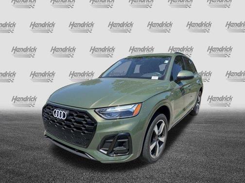 District Green Metallic 2023 Audi Q5 45 S line Premium Plus
