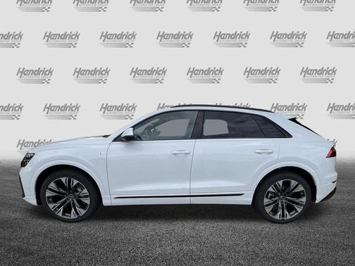 Glacier White Metallic 2026 Audi Q8 55 Premium Plus
