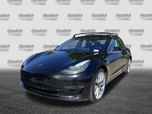 Solid Black 2019 Tesla Model 3 Long Range
