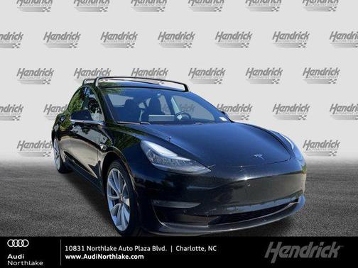 Solid Black 2019 Tesla Model 3 Long Range