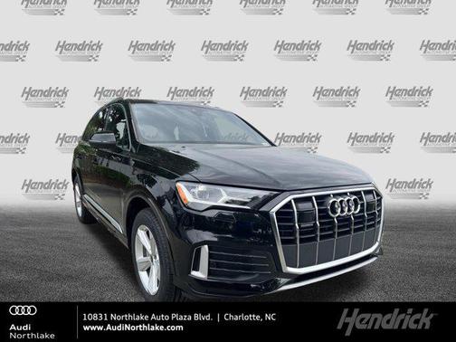 Mythos Black Metallic 2023 Audi Q7 45 Premium Plus
