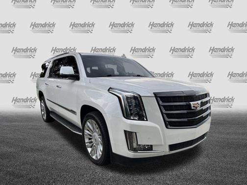 Crystal White Tricoat 2016 Cadillac Escalade ESV Luxury